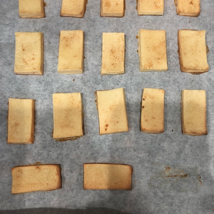 子どもおやつ✴砂糖不使用 高野豆腐ラスク